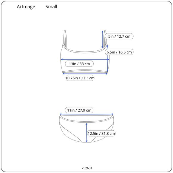 AI'Mage Small High Waisted Bikini NWT ๐ - Picture 5 of 7